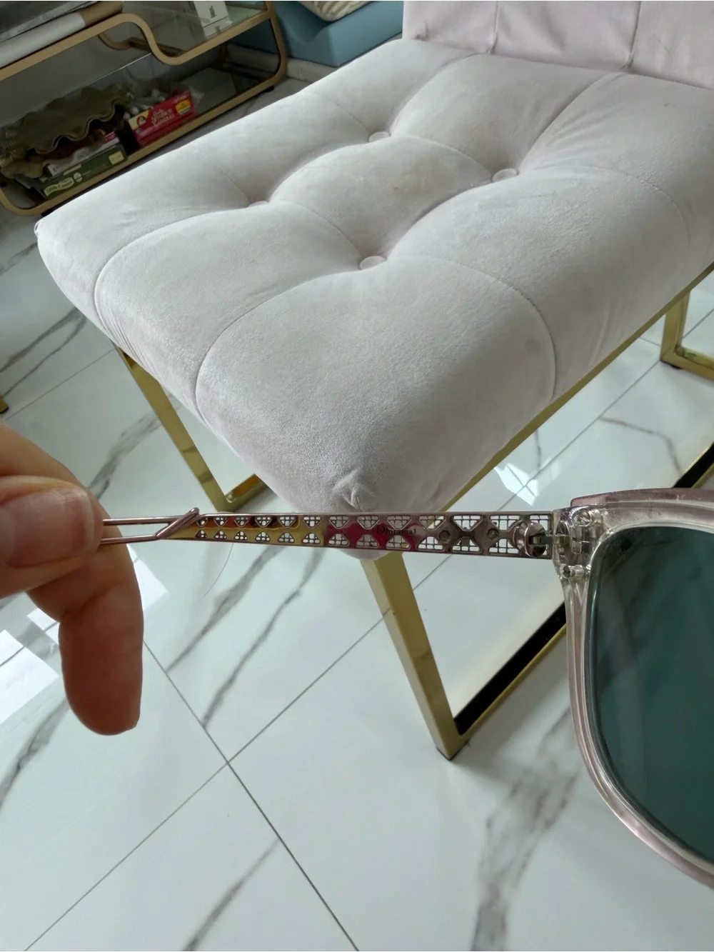 Christian Dior Ladies Diorama 1F Pink Mirror Reflective Cat Eye Sunglasses 🕶️